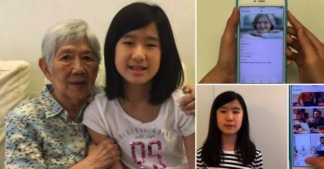 Esta niña invento algo para que su abuela con alzheimer no se olvide de ella