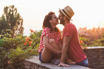 Pareja enamorada