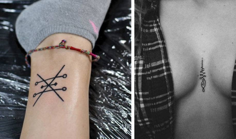 Discretos tatuajes con grandes significados