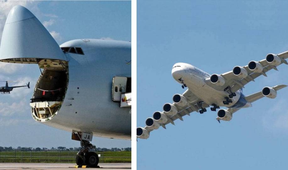 11+ fotos de los aviones más grandes del mundo