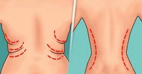 Ejercicios eficaces para eliminar los rollitos de la espalda y la cintura, ide..