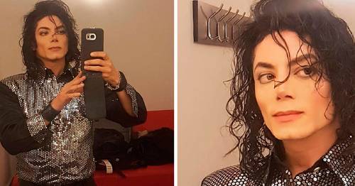 Probablemente michael jackson sigue vivo, es imposible creer que este hombre s..