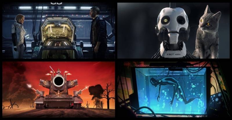 Robots,  amor y muerte: mira el increíble tráiler de la nueva serie de David Fincher 