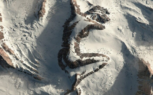 montaña Conoce la asombrosa montaña con imagen de una mujer dormida