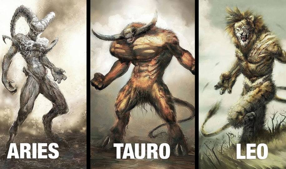 Estos extraños monstruos pueden erizar tu piel y representan los signos zodia..
