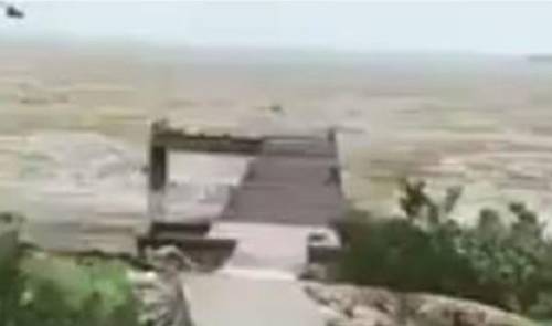 Desgarrador vídeo que muestra como el huracán irma deja sin agua a una playa..