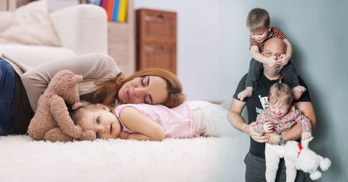 Cuidar de los hijos cansa más que trabajar Cuidar de los hijos cansa más que trabajar