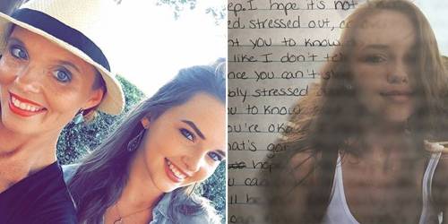 Esta madre queda en shock al encontrar cartas escondidas que le dejó su hija,..
