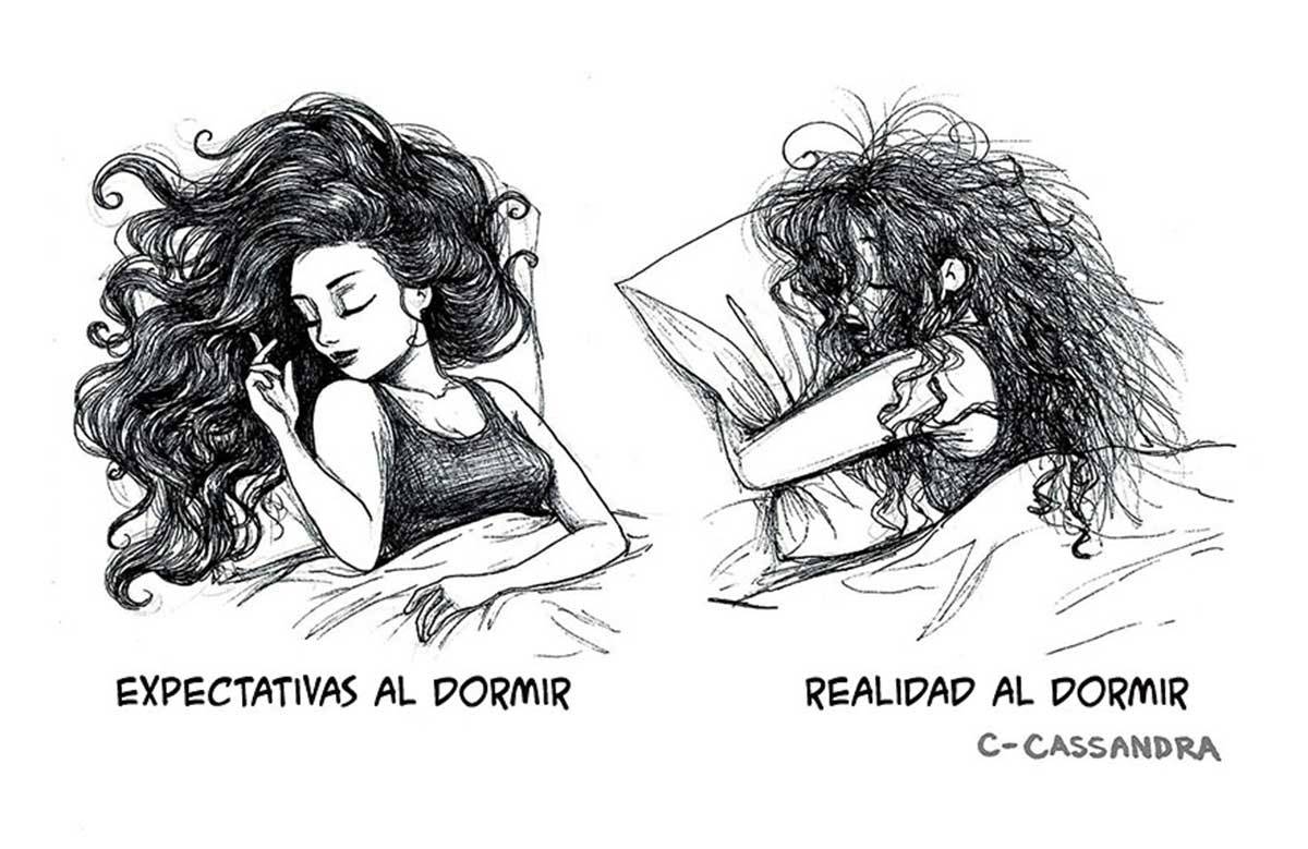 18+ ilustraciones que reflejan los problemas cotidianos de una mujer