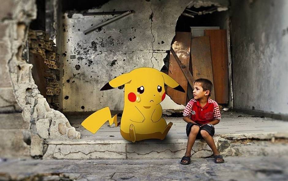Los niños sirios que piden a los jugadores de 'pokemon go' que los salven de ..