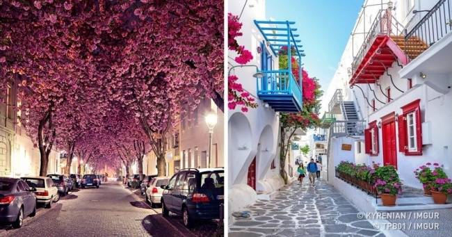 24+ fotos de las calles más bonitas del mundo - querrás caminar en ellas aho..