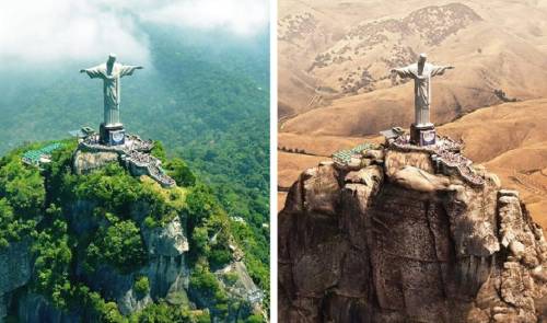 10+ fotografías de lo que provocaría una sequía a los grandes monumentos de..