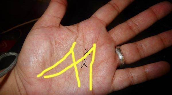 Esto es lo que significa la \"m\" en la palma de tu mano