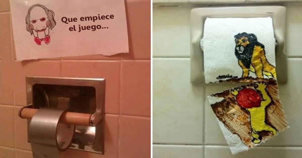 15+ actos de vandalismo en baños para morirte de la risa