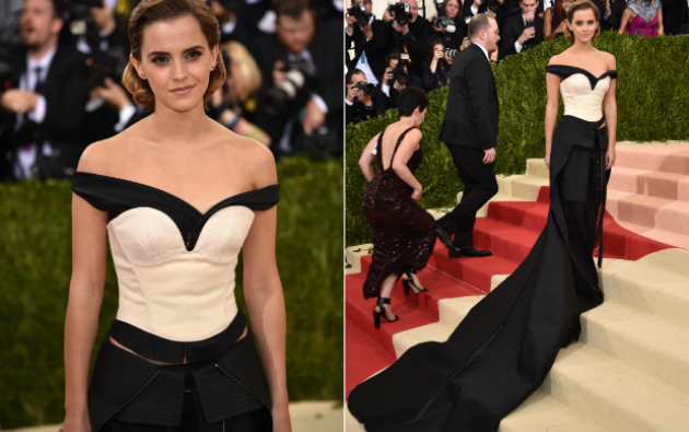El poderoso mensaje del vestido de emma watson